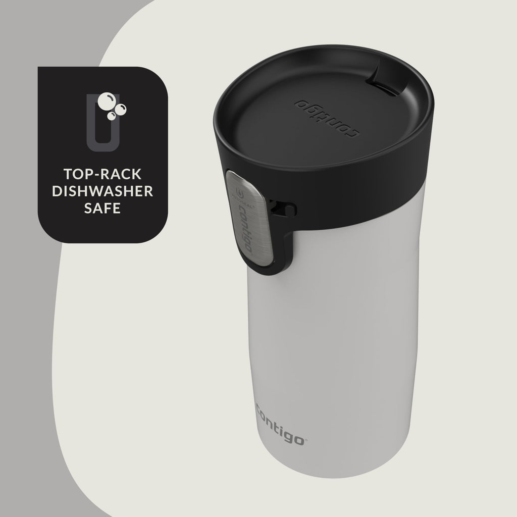 Contigo AUTOSEAL West Loop Vacuum-Insulated Stainless Steel Travel Mug with Easy-Clean Lid, 12oz M55R