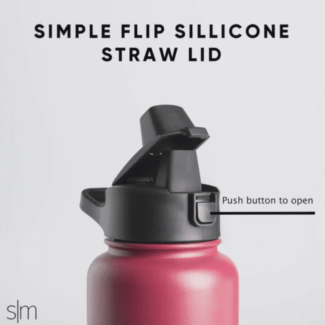 Simple Modern 48 fl oz Reusable Tritan Summit Water Bottle with Silicone Straw Lid|Seaglass Sage M402A