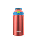 Contigo AUTOSPOUT Water Bottle, 13 oz, Coral Blue/Poppy M83Z