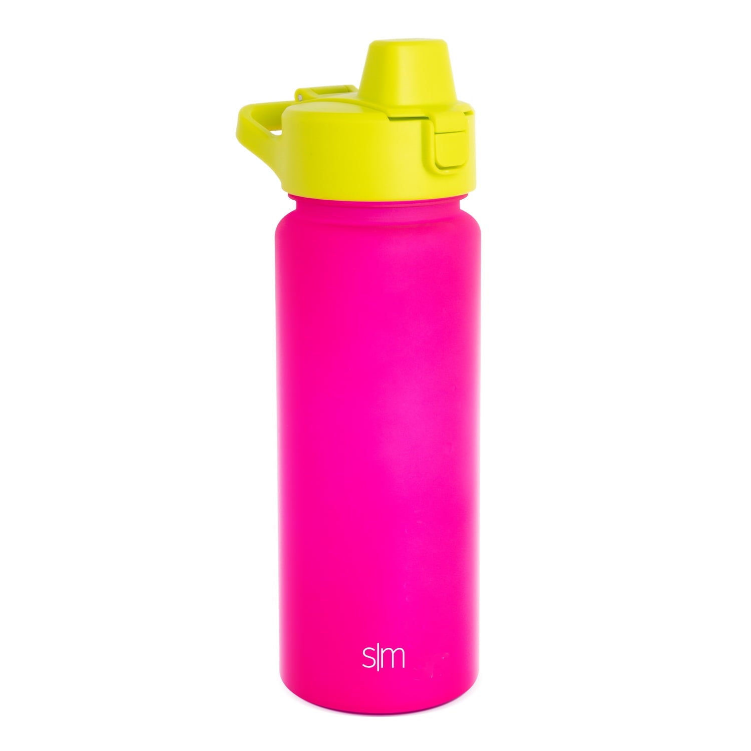 Simple Modern 22 fl oz Reusable Tritan Summit Water Bottle with Silicone Straw Lid|Raspberry Chartreuse M405A