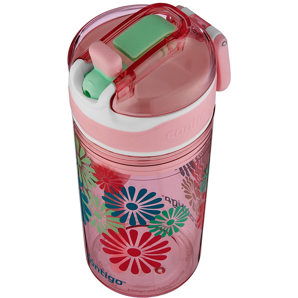 Contigo 13 oz. Kid's Snack Hero Drink Tumbler - Ballet Slipper Pink with Flowers M97P
