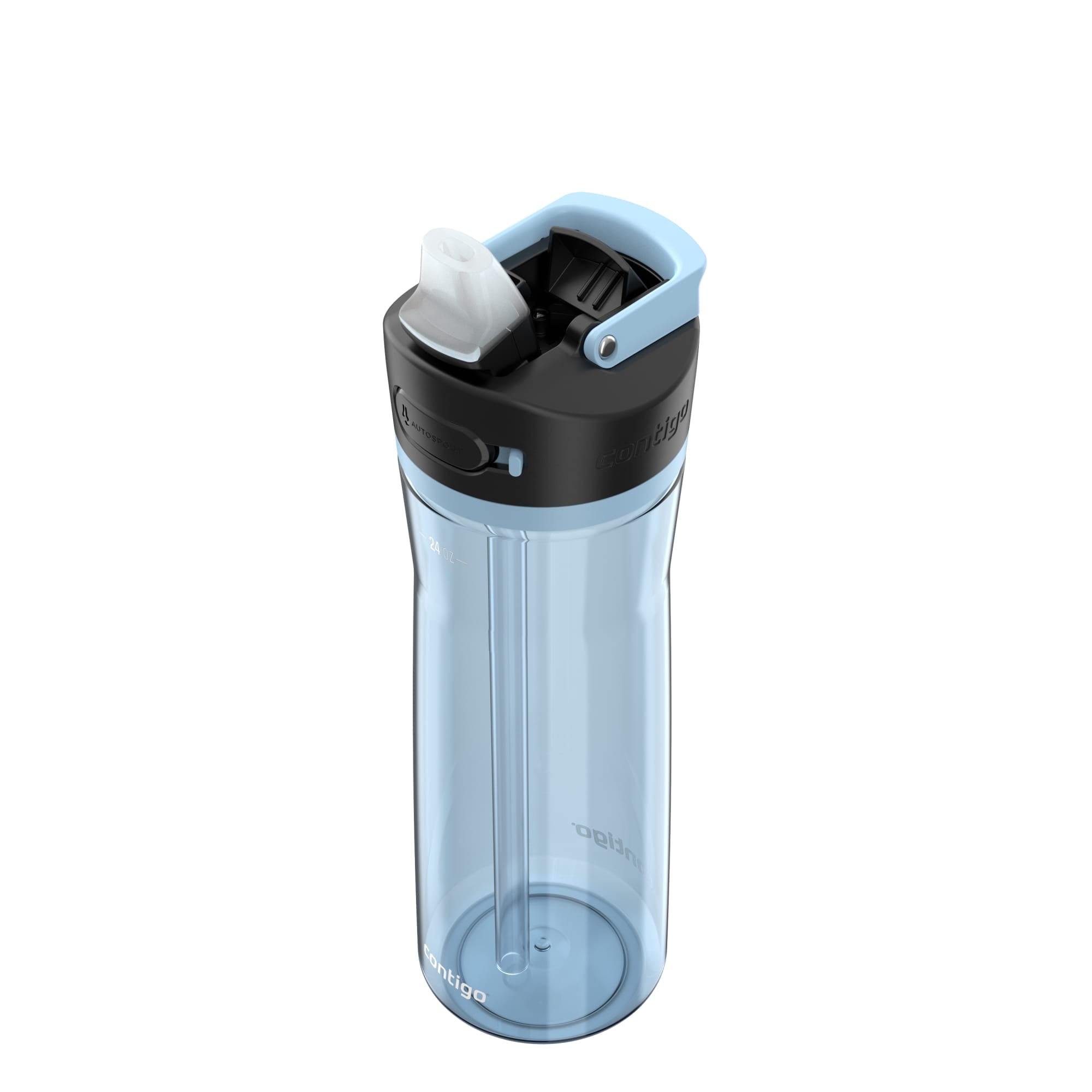 Contigo Ashland Water Bottle Bundle – Glacier Color, 32oz + 24oz Leakproof Autospout BPA-Free Set M56P