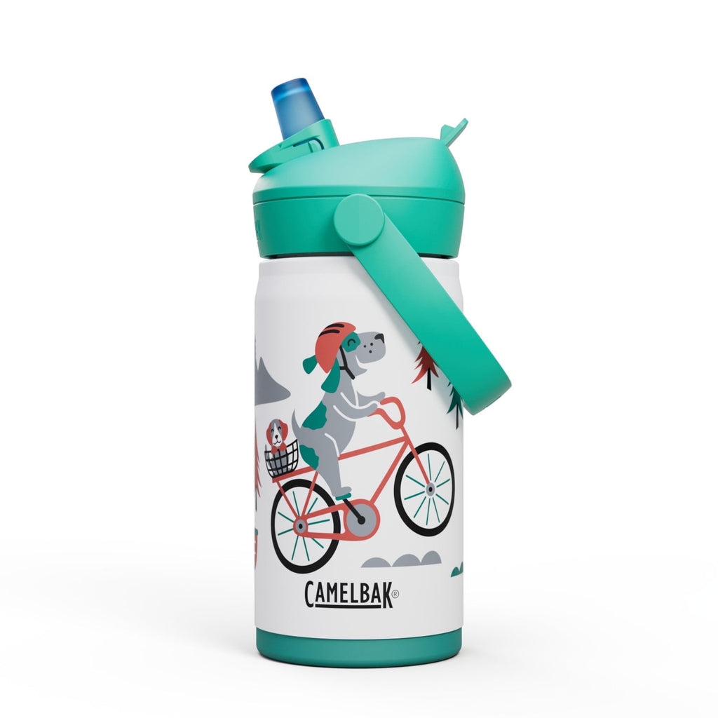 Camelbak Thrive™ Flip Straw Kids Stainless 12oz Water Bottle, Dino Jam M311M
