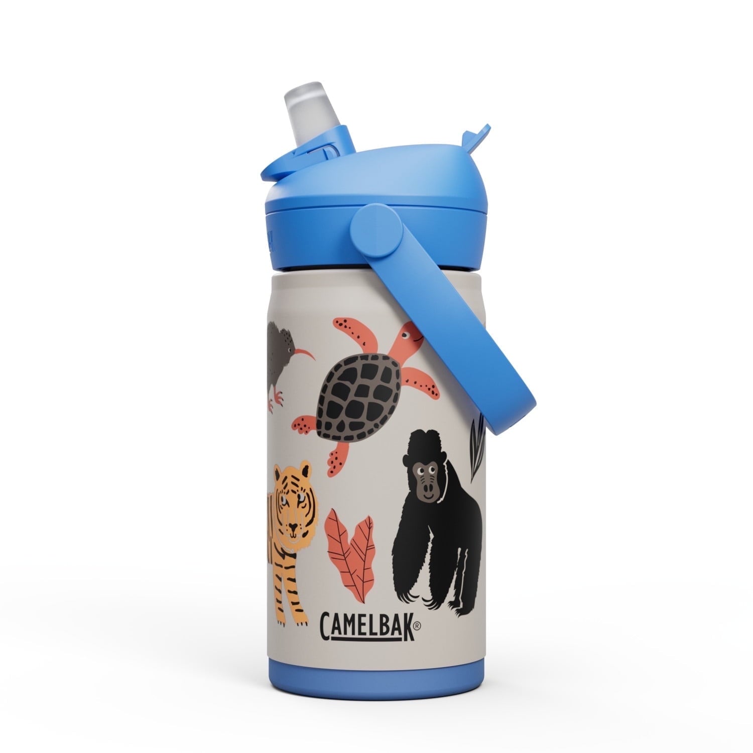 Camelbak Thrive™ Flip Straw Kids Stainless 12oz Water Bottle, Dino Jam M311M