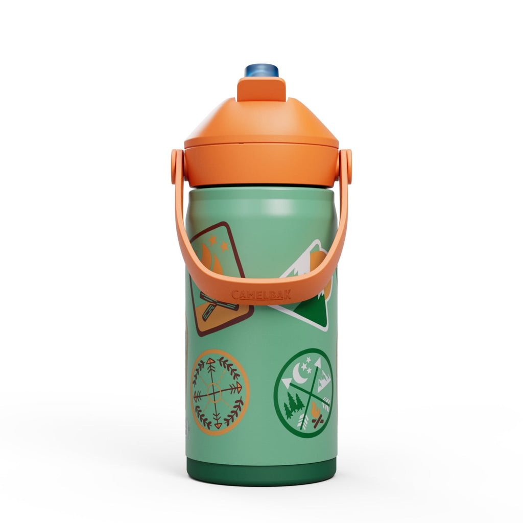 Camelbak Thrive™ Flip Straw Kids Stainless 12oz Water Bottle, Dino Jam M311M