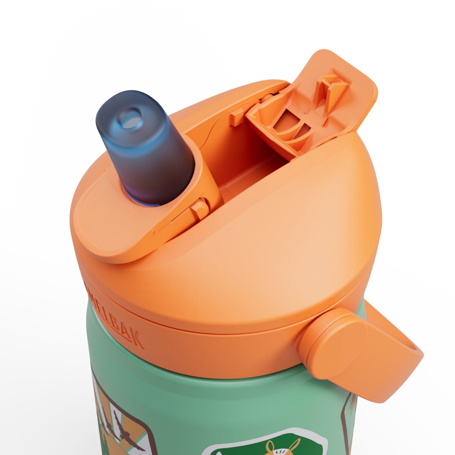 Camelbak Thrive™ Flip Straw Kids Stainless 12oz Water Bottle, Dino Jam M311M