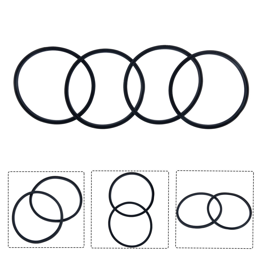 4 Pack Gaskets Compatible for Contigo Snapseal Byron Travel Mug 16oz &amp; 20oz, Replacement Rubber Seal for Contigo Snapseal Lid, Replacement Silicone Part for Contigo Coffee Travel Tumbler M130M