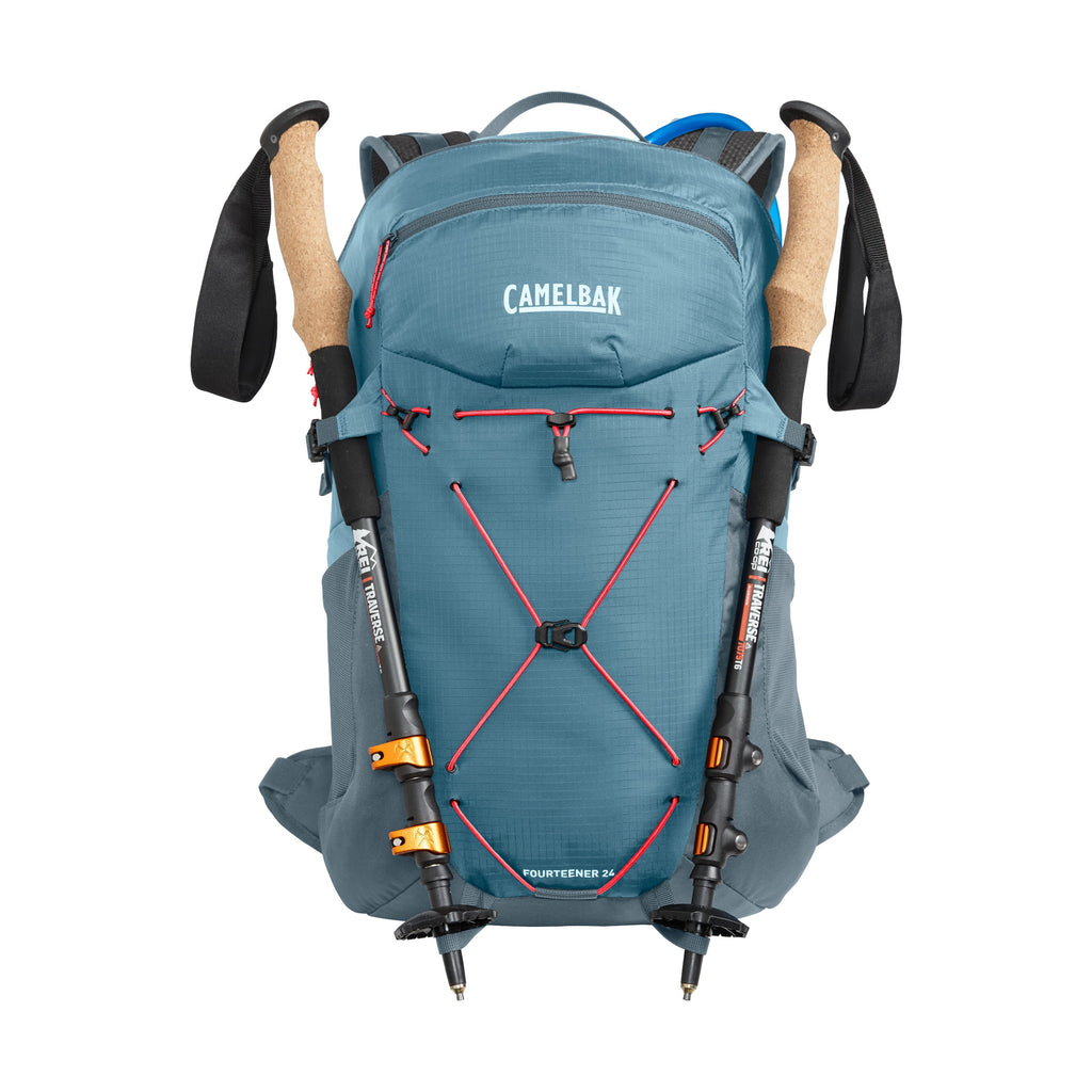 Camelbak Women's Fourteener™ 24 100oz, Smoke Blue/Fiery Coral M254K