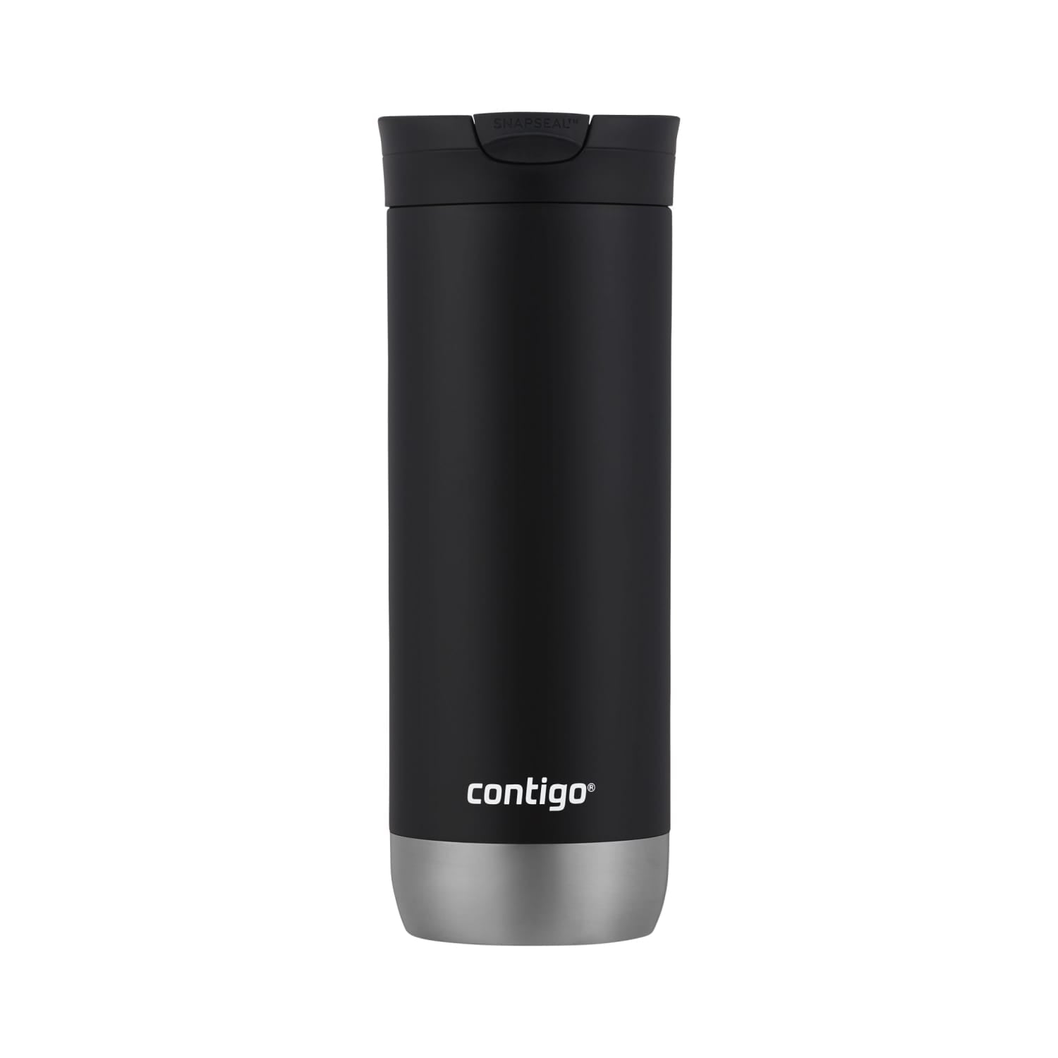 Contigo 16 oz. Huron 2.0 SnapSeal Stainless Steel Travel Mug - Licorice M01J