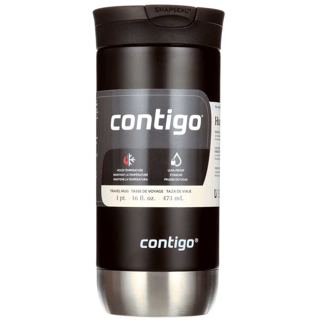 Contigo 16 oz. Huron 2.0 SnapSeal Stainless Steel Travel Mug - Licorice M01J
