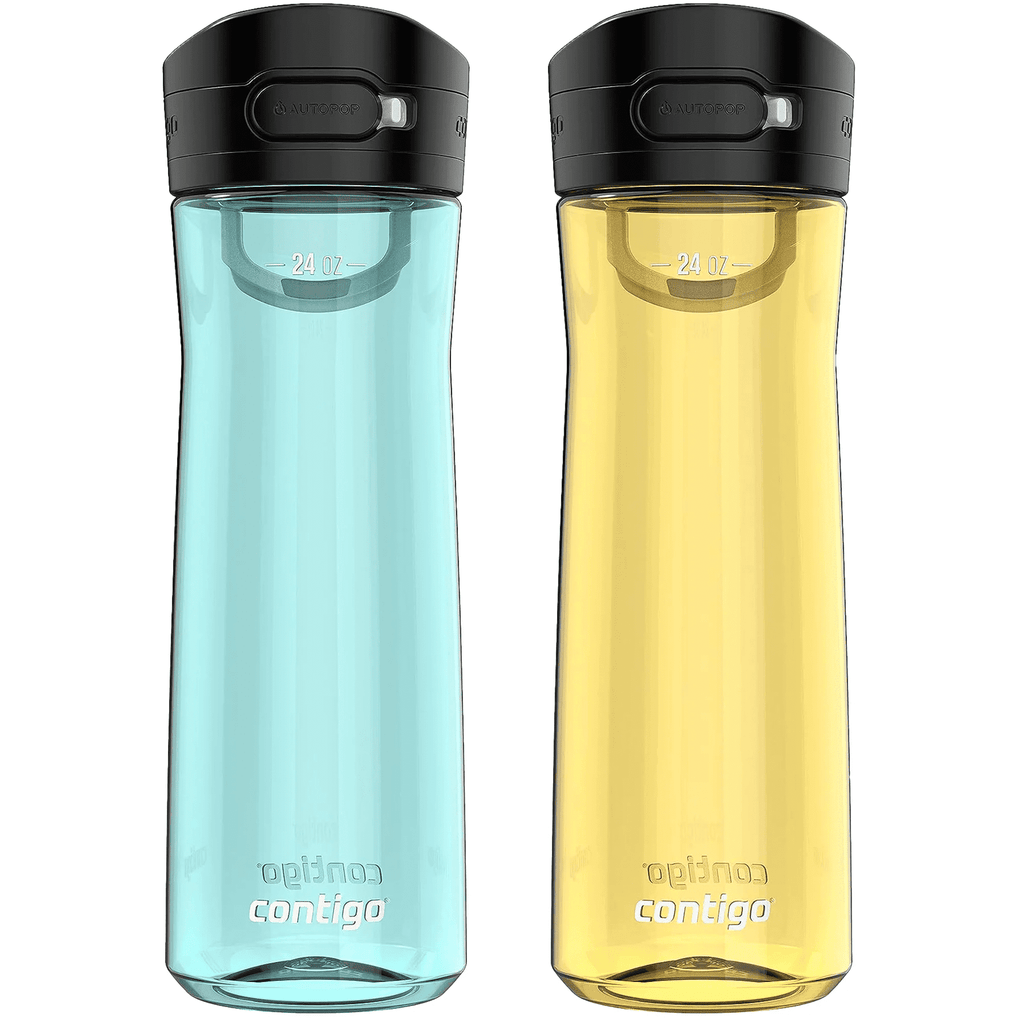 Contigo 24 oz. Jackson 2.0 Tritan Water Bottle 2-Pack - Jade Vine/Pineapple M34V