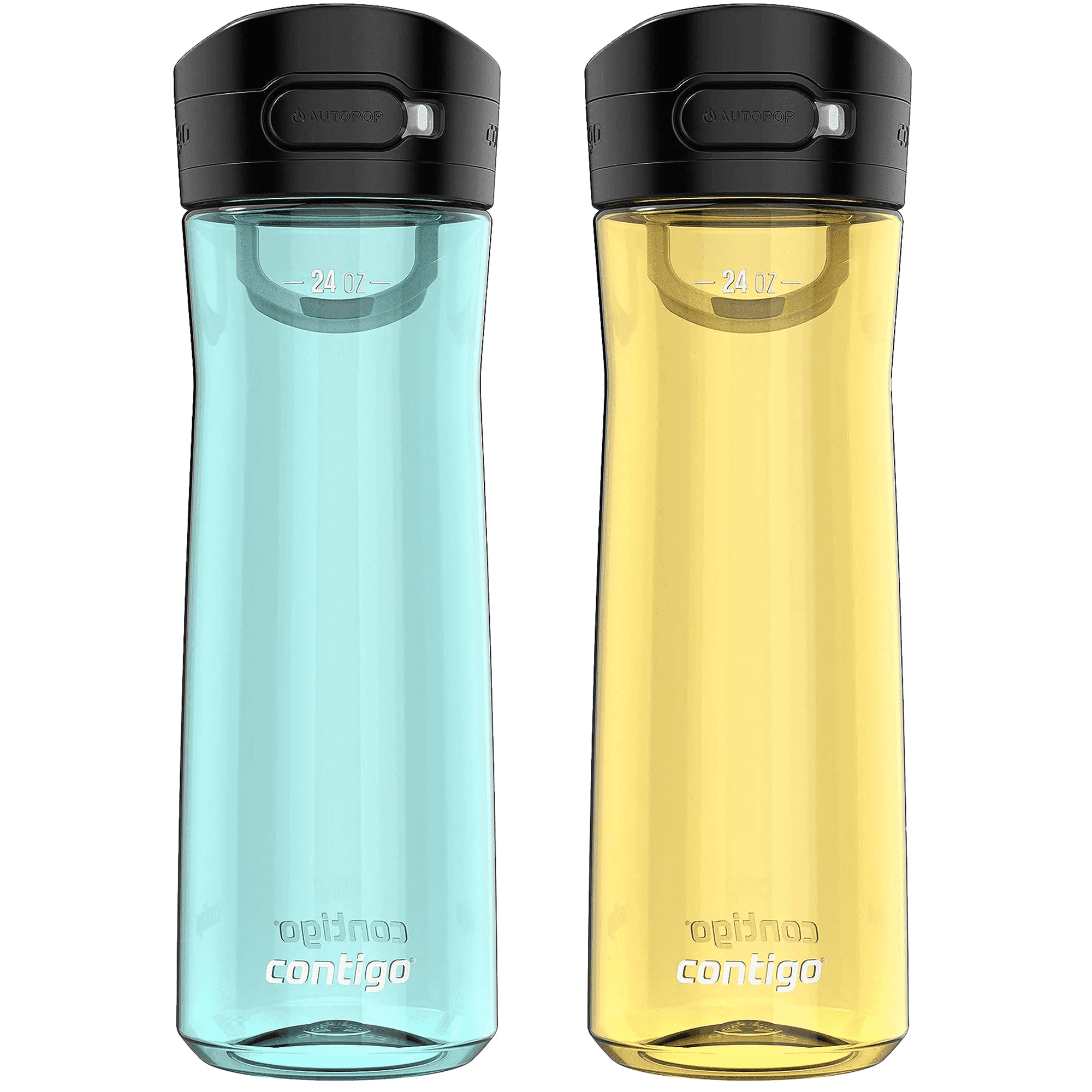 Contigo 24 oz. Jackson 2.0 Tritan Water Bottle 2-Pack - Jade Vine/Pineapple M34V