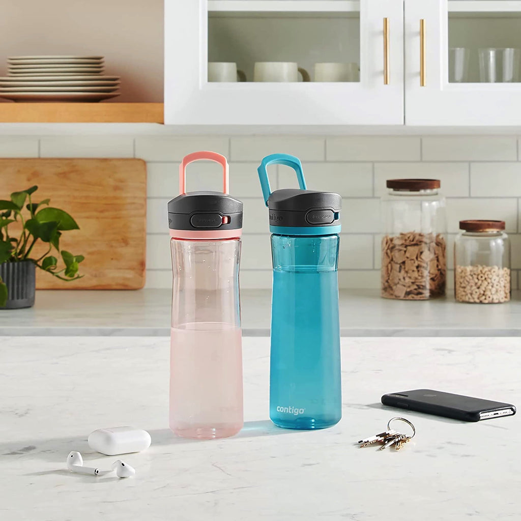 Contigo 24 oz. Jackson 2.0 Tritan Water Bottle 2-Pack - Jade Vine/Pineapple M34V