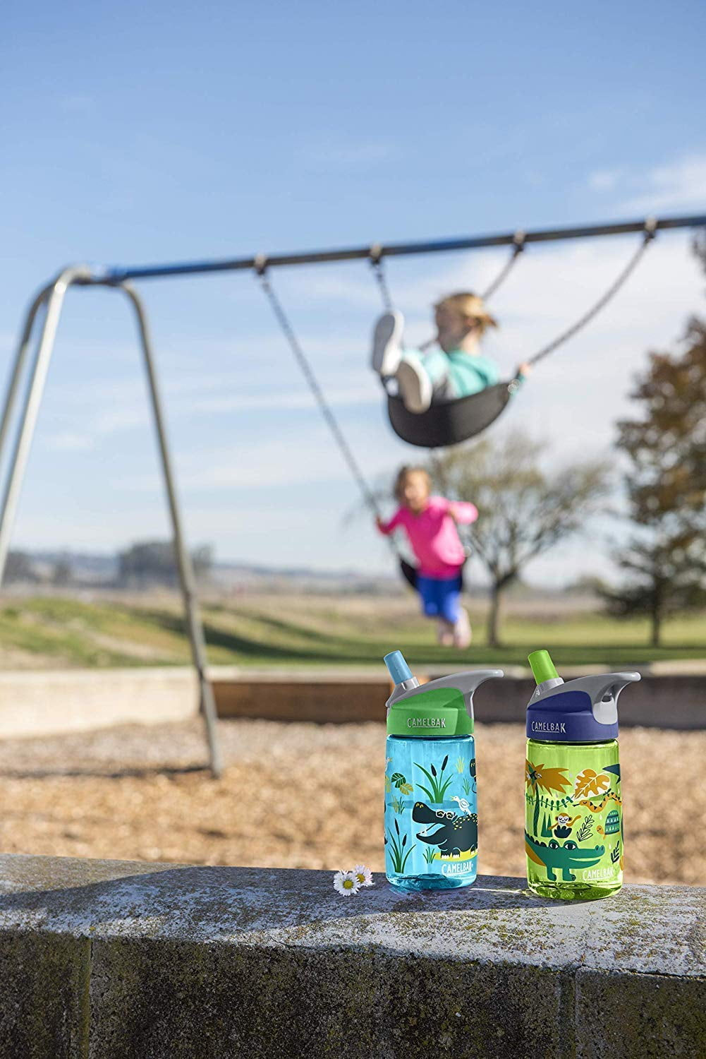 CamelBak Eddy Kids Water Bottle, Airplane Bandits.4 L M310Q