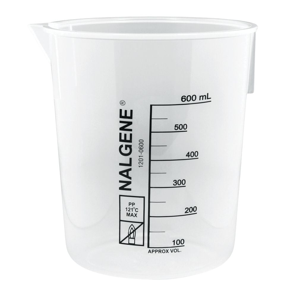 Nalgene Griffin Beaker, Low Form, Polypropylene, 600 Ml M188P