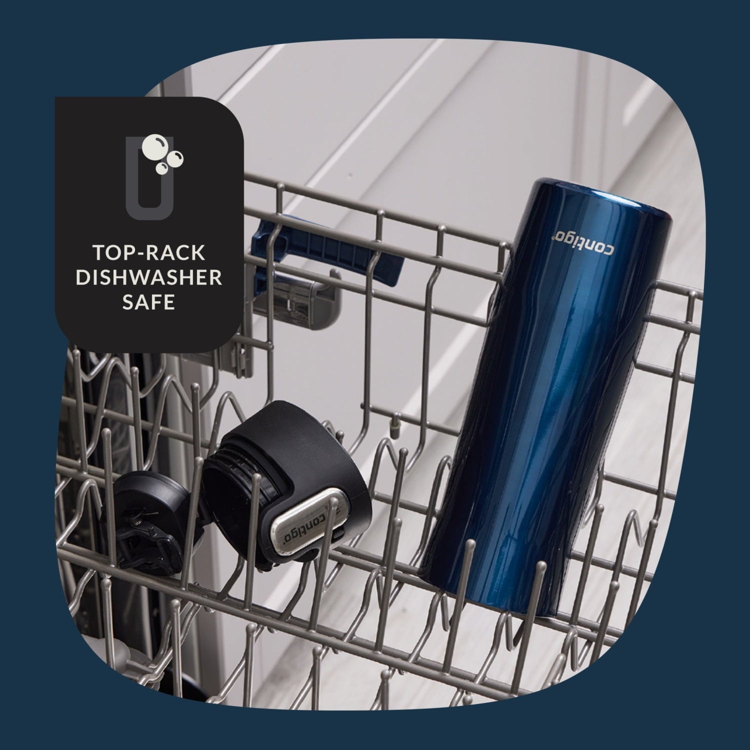 Contigo AUTOSEAL West Loop Vacuum-Insulated Stainless Steel Travel Mug with Easy-Clean Lid, 20 oz M06N