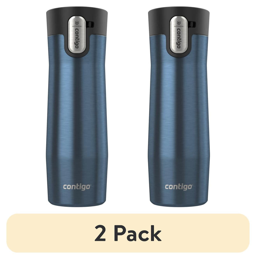 Contigo AUTOSEAL West Loop Vacuum-Insulated Stainless Steel Travel Mug with Easy-Clean Lid, 20 oz M06N