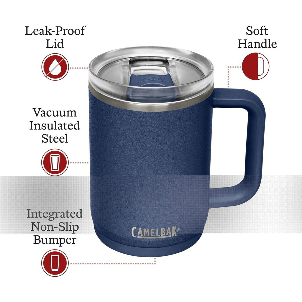 Camelbak Thrive Mug, 16oz Stainless, Navy M289Y