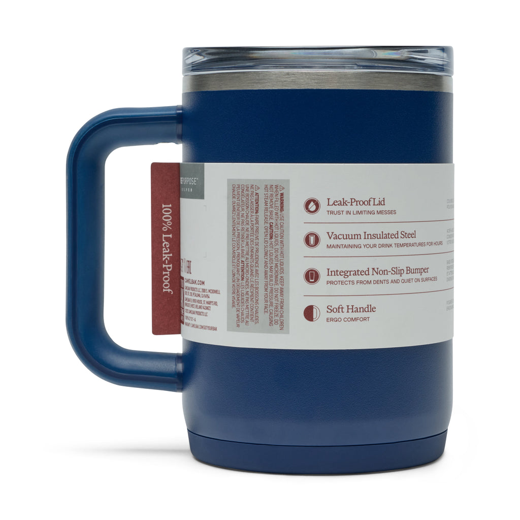 Camelbak Thrive Mug, 16oz Stainless, Navy M289Y