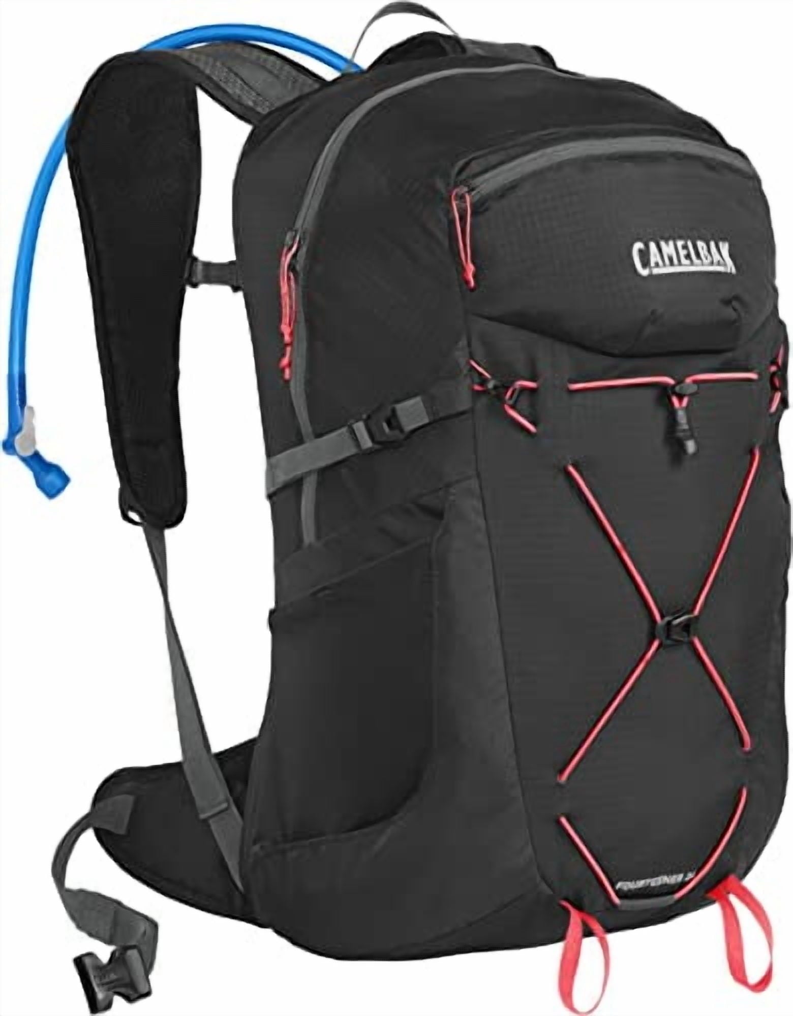 CAMELBAK WOMEN'S FOURTEENER 24 100OZ RESERVOIR HIKING - BLACK/FIERY CORAL M339B