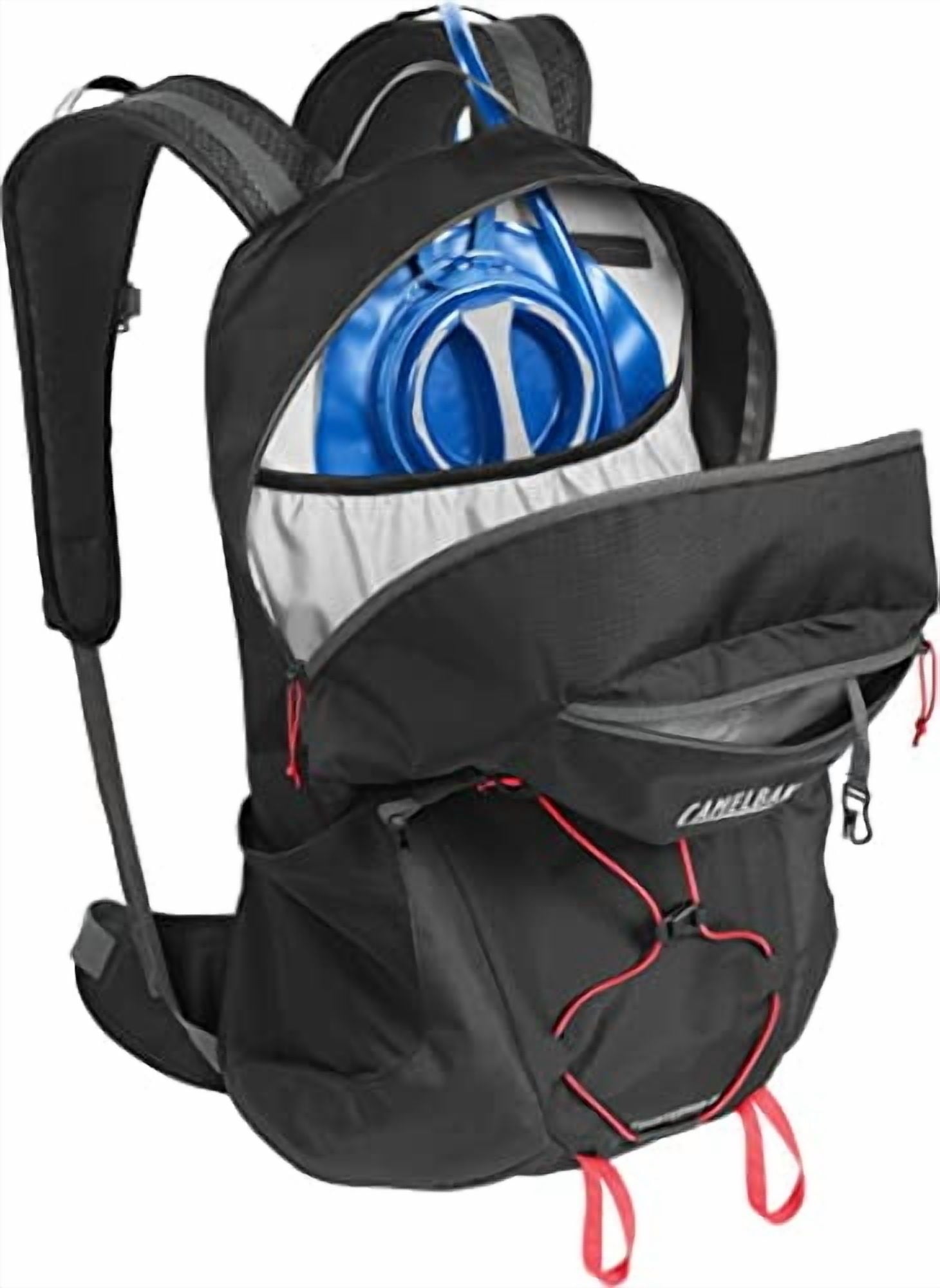 CAMELBAK WOMEN'S FOURTEENER 24 100OZ RESERVOIR HIKING - BLACK/FIERY CORAL M339B