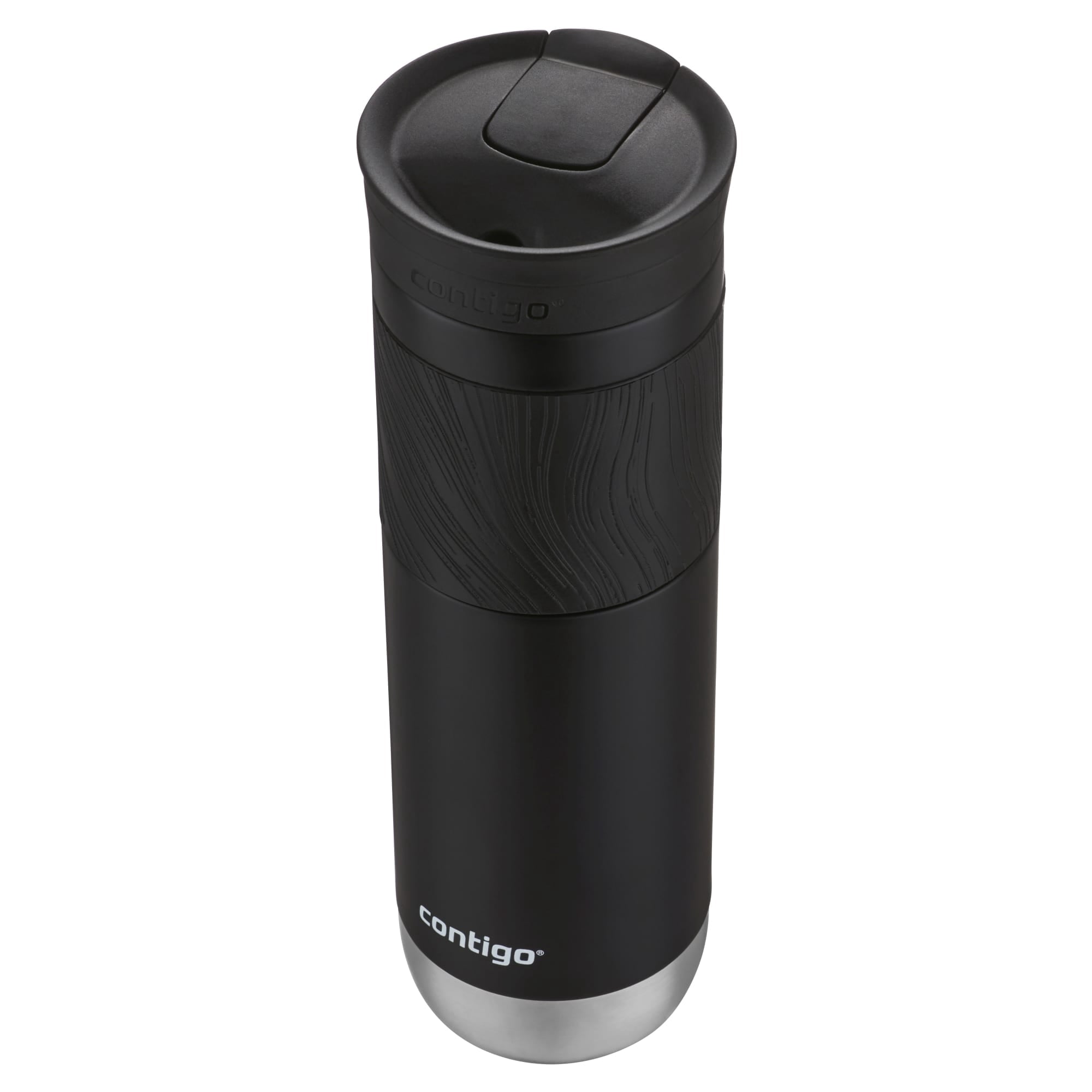 Contigo Byron 2.0 Stainless Steel Travel Mug with SNAPSEAL Lid and Grip in Black, 24 fl oz. M02L