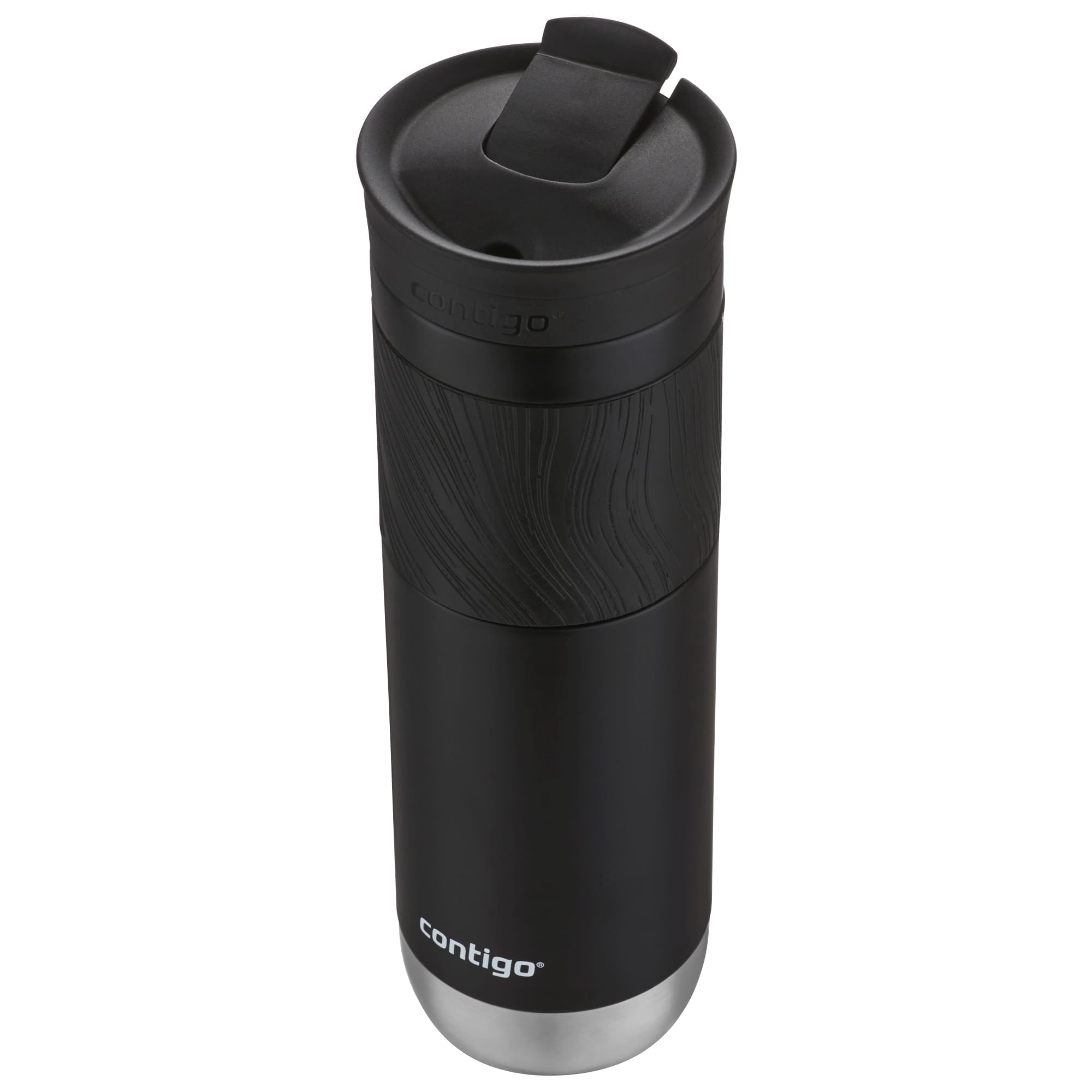 Contigo Byron 2.0 Stainless Steel Travel Mug with SNAPSEAL Lid and Grip in Black, 24 fl oz. M02L