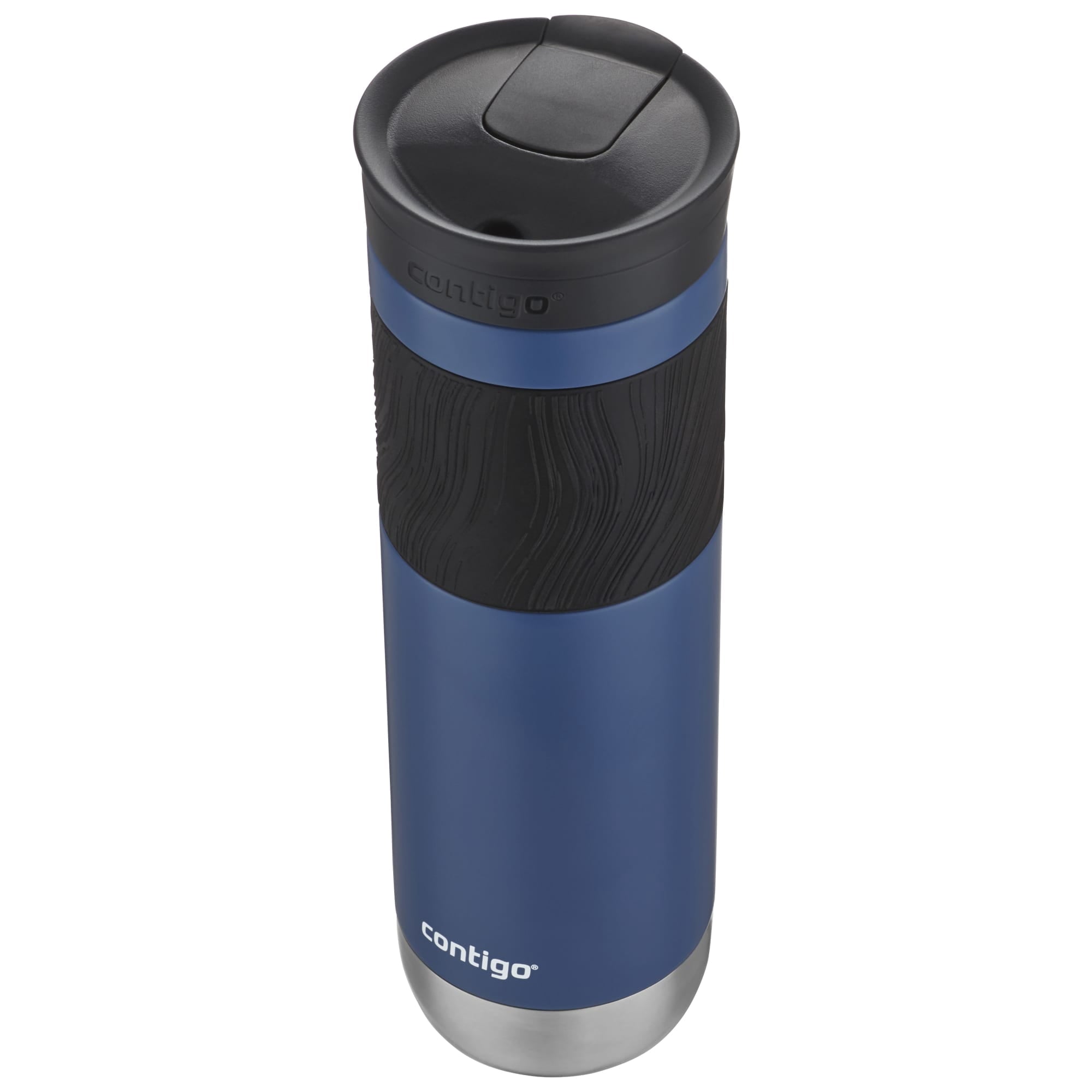 Contigo Byron 2.0 Stainless Steel Travel Mug with SNAPSEAL Lid and Grip in Black, 24 fl oz. M02L