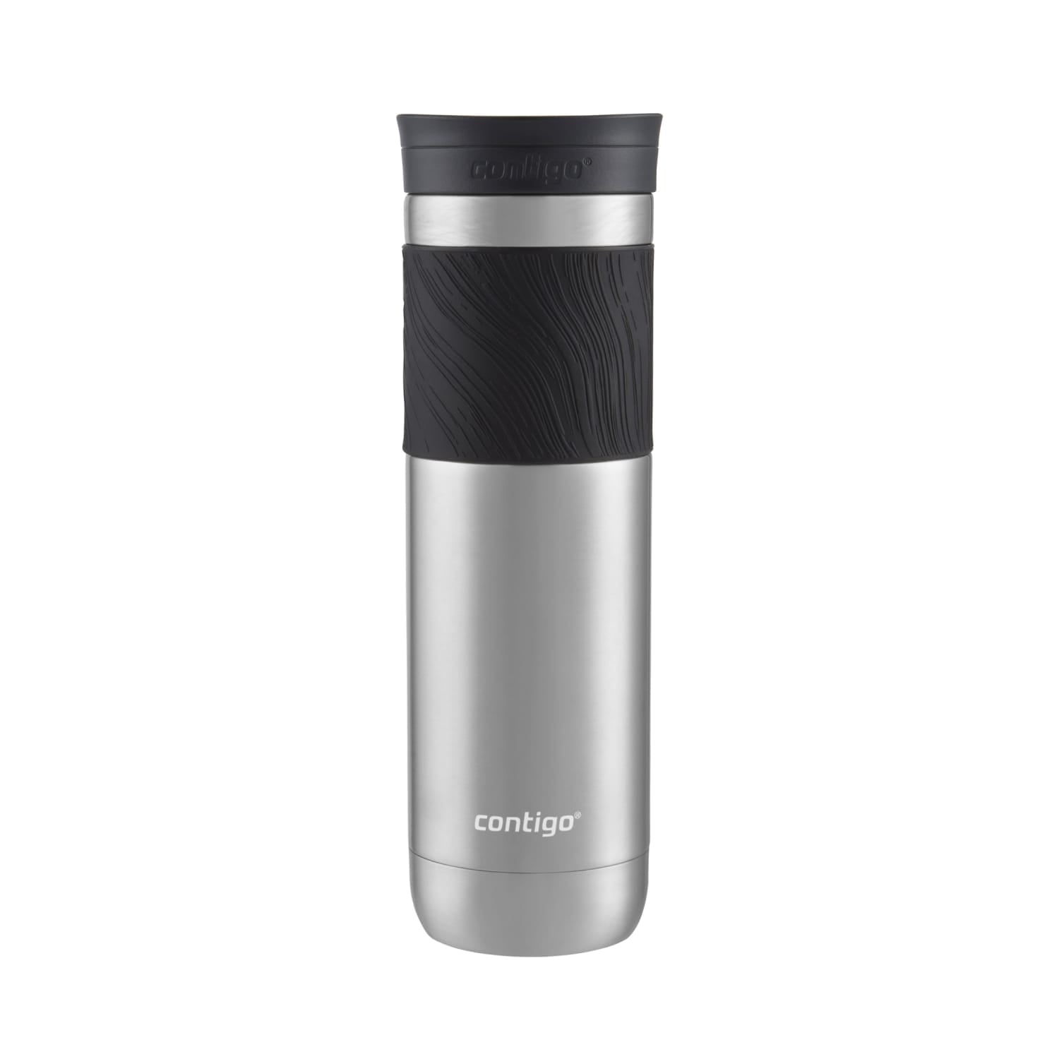 Contigo Byron 2.0 Stainless Steel Travel Mug with SNAPSEAL Lid and Grip in Black, 24 fl oz. M02L