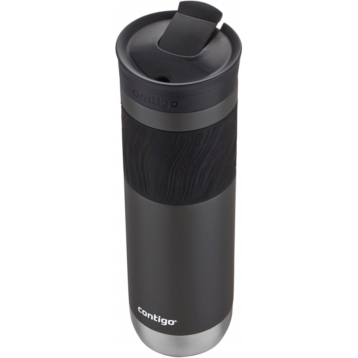 Contigo Byron 2.0 Stainless Steel Travel Mug with SNAPSEAL Lid and Grip in Black, 24 fl oz. M02L