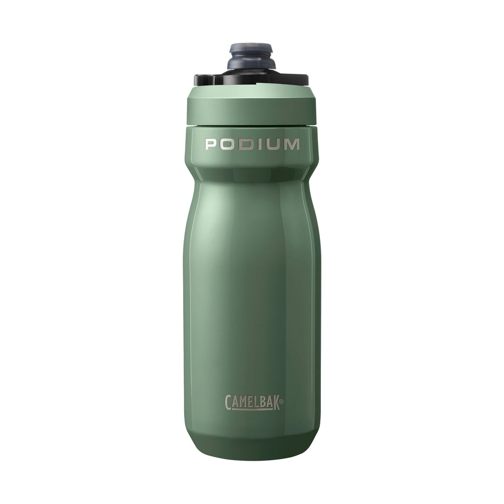 CamelBak Podium 18oz Insulated Stainless Steel Bike Water Bottle, Moss M294X