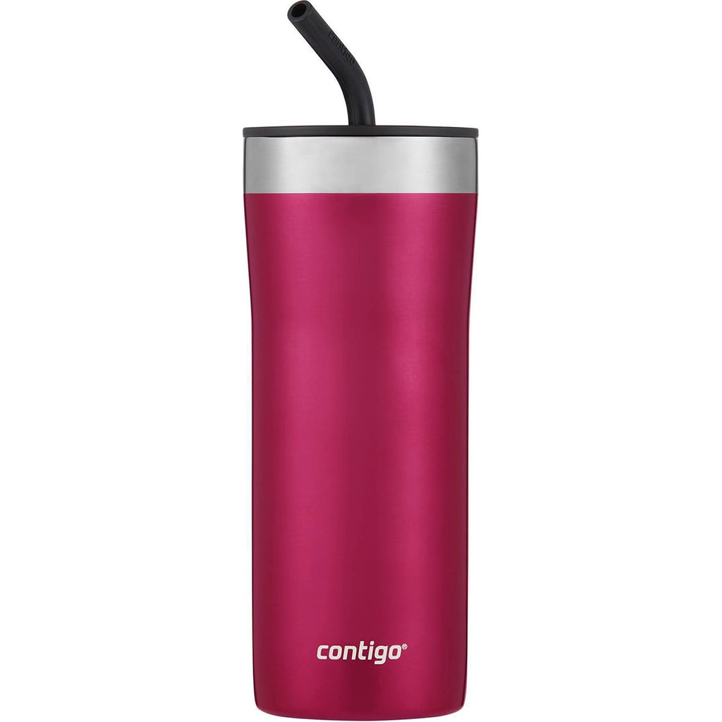 Contigo 24 oz. Streeterville Stainless Steel Tumbler with Straw - Dragon Fruit M124U