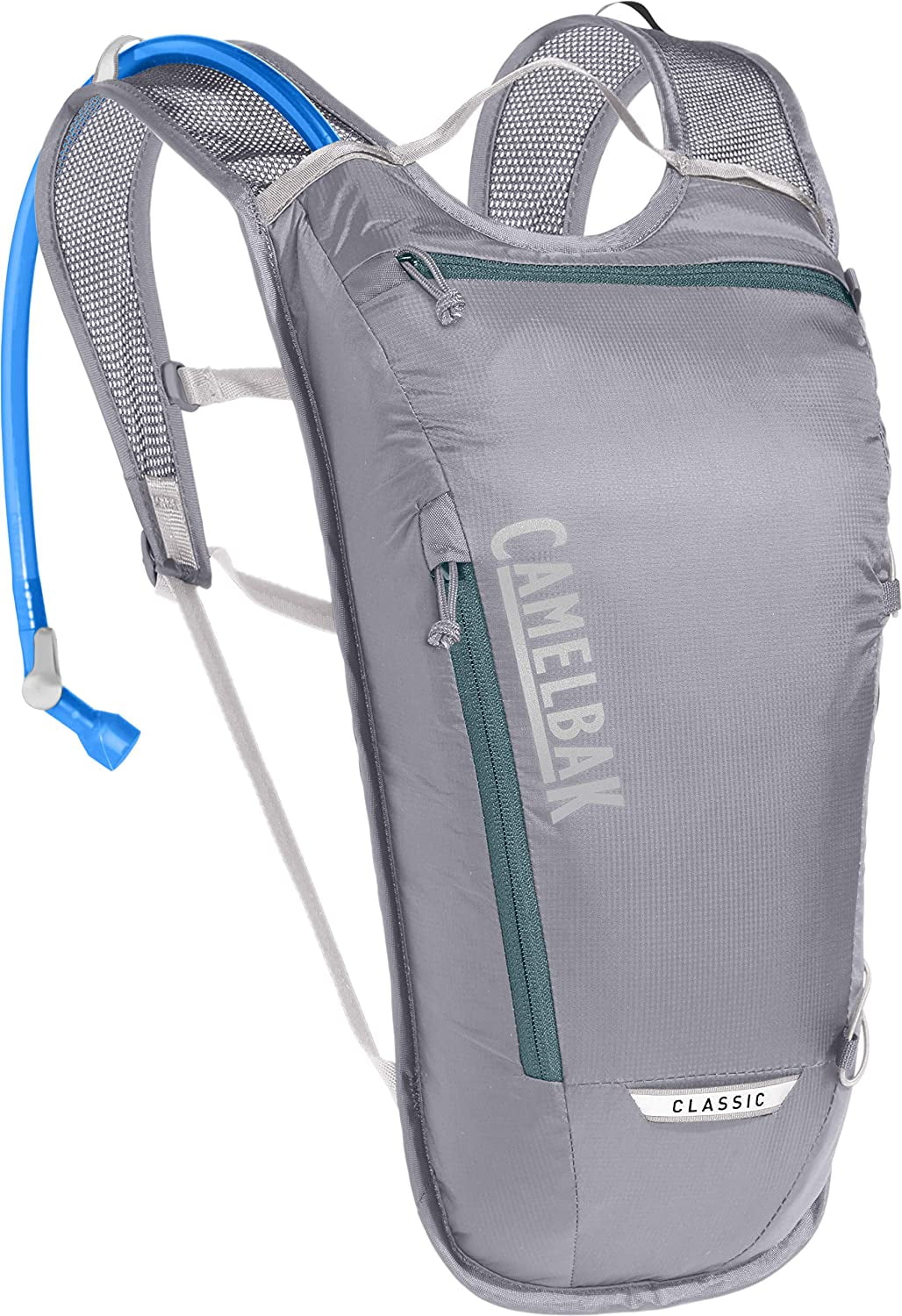 CamelBak Classic Light Bike Hydration Pack 70oz, Gunmetal/Hydro M259Y
