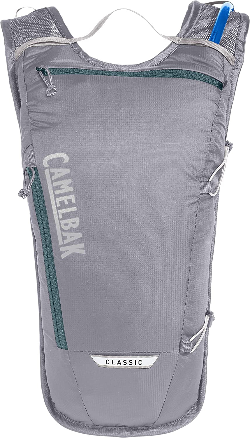CamelBak Classic Light Bike Hydration Pack 70oz, Gunmetal/Hydro M259Y