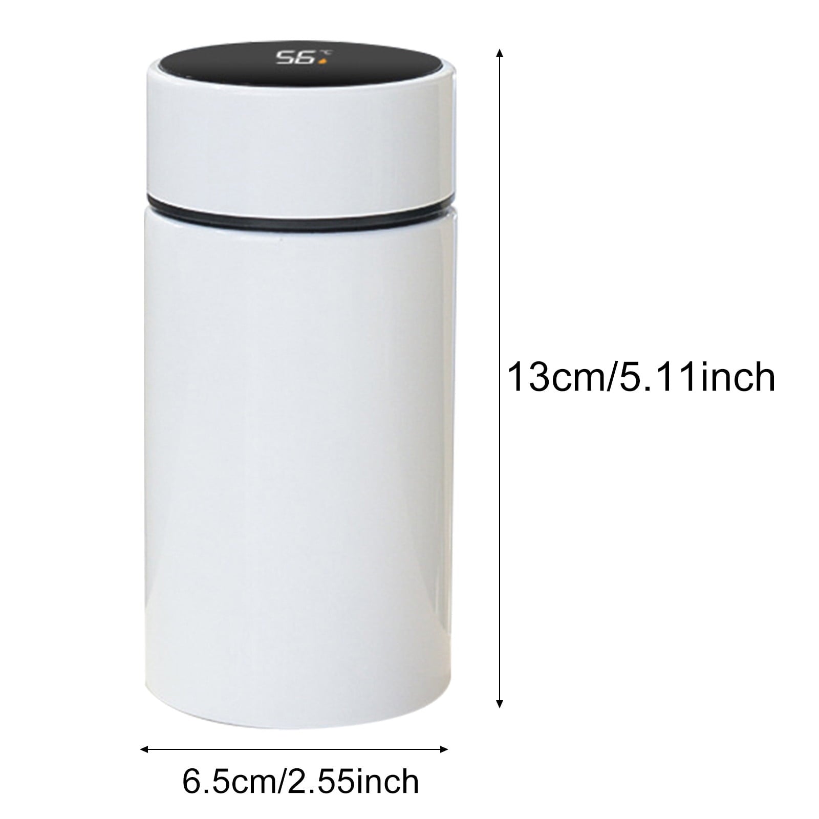 Stainless Steel Insulation Cup Cute Mini Portable Children Student Water Bottle Coffee Travel Mug LED Temperature Display Double Walled Vacuum Long Lasting Insulation M54A