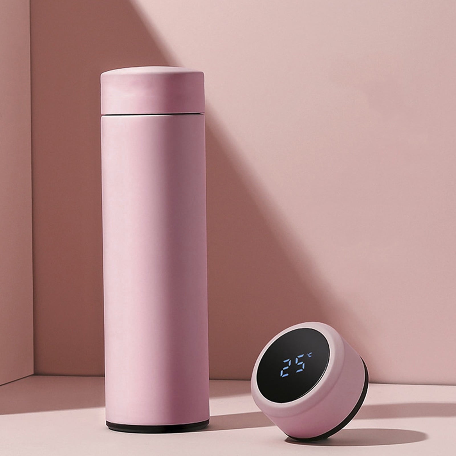 Stainless Steel Insulation Cup Cute Mini Portable Children Student Water Bottle Coffee Travel Mug LED Temperature Display Double Walled Vacuum Long Lasting Insulation M54A