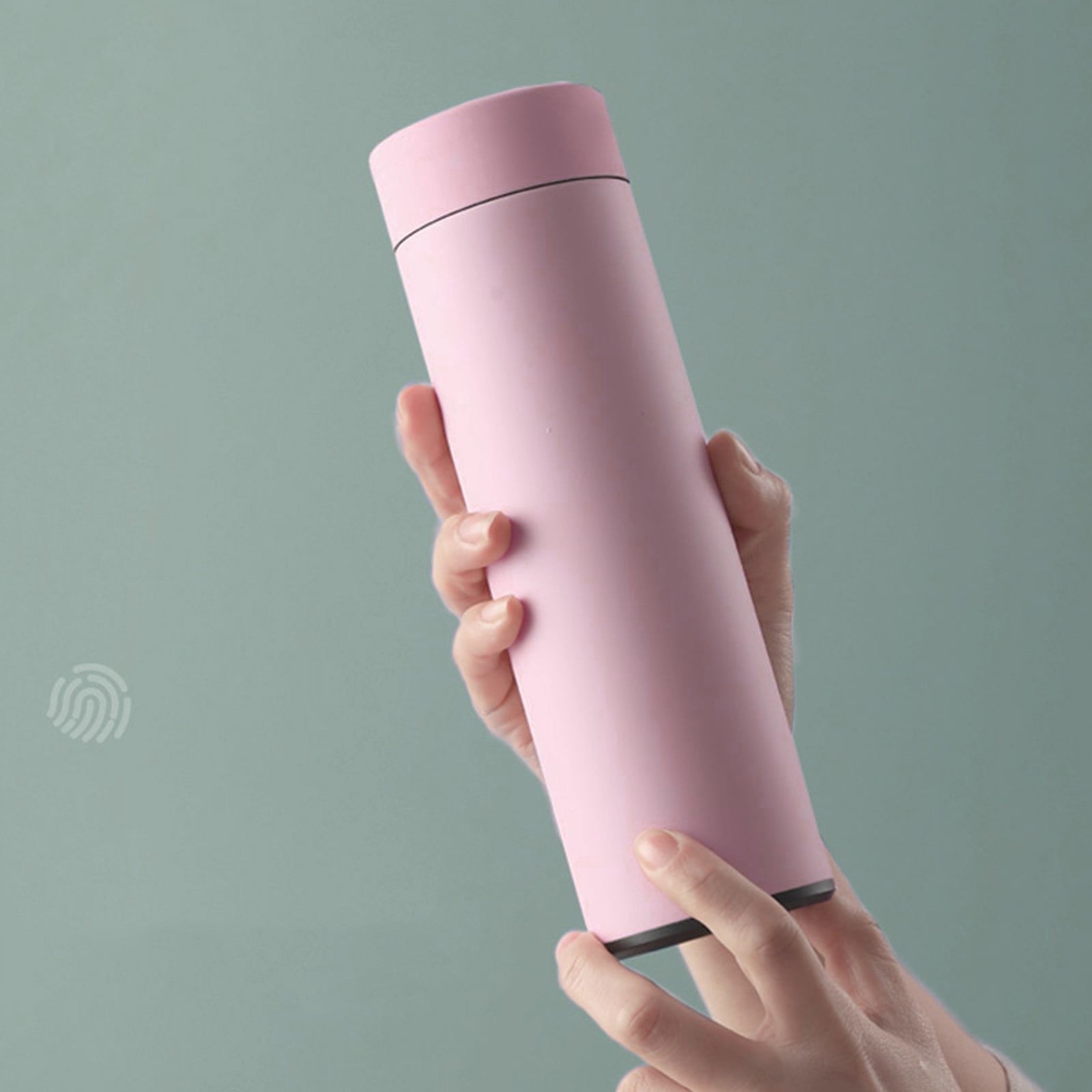 Stainless Steel Insulation Cup Cute Mini Portable Children Student Water Bottle Coffee Travel Mug LED Temperature Display Double Walled Vacuum Long Lasting Insulation M54A