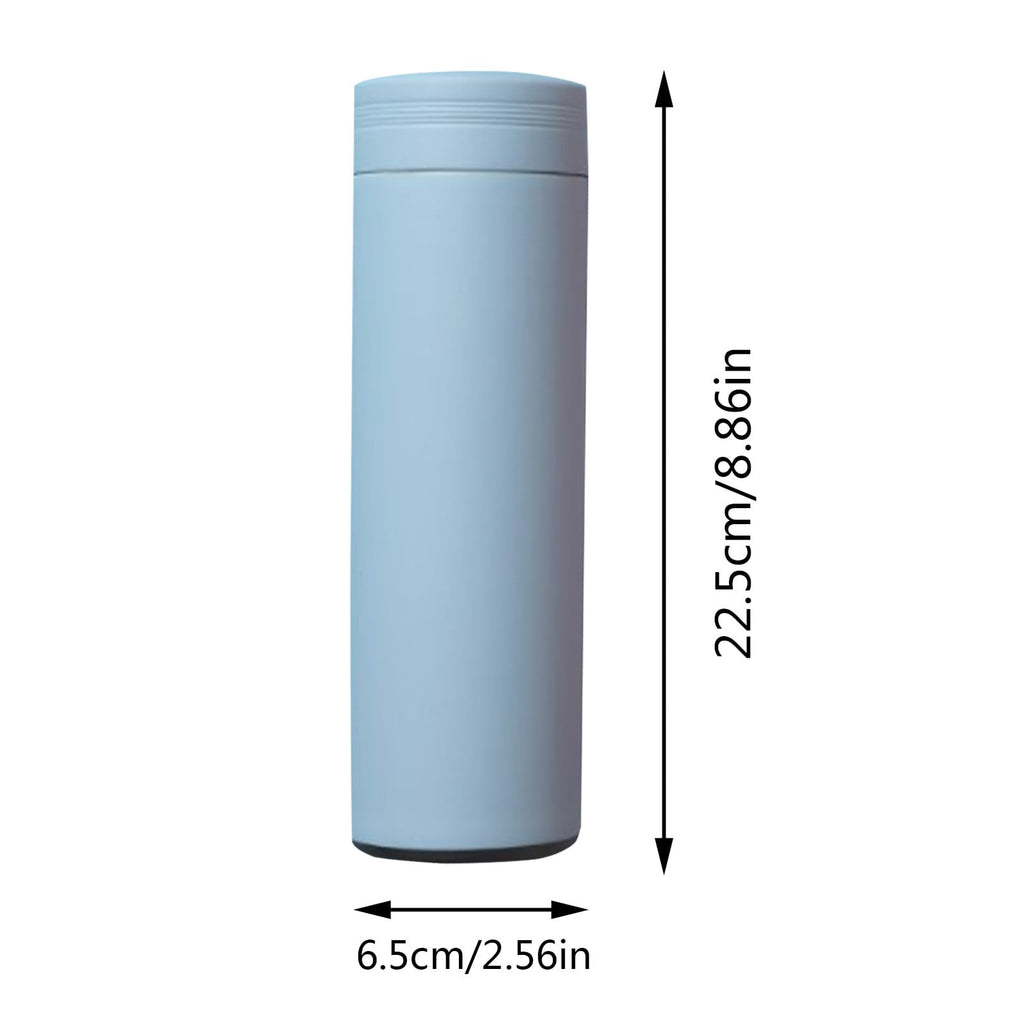 Stainless Steel Insulation Cup Cute Mini Portable Children Student Water Bottle Coffee Travel Mug LED Temperature Display Double Walled Vacuum Long Lasting Insulation M54A