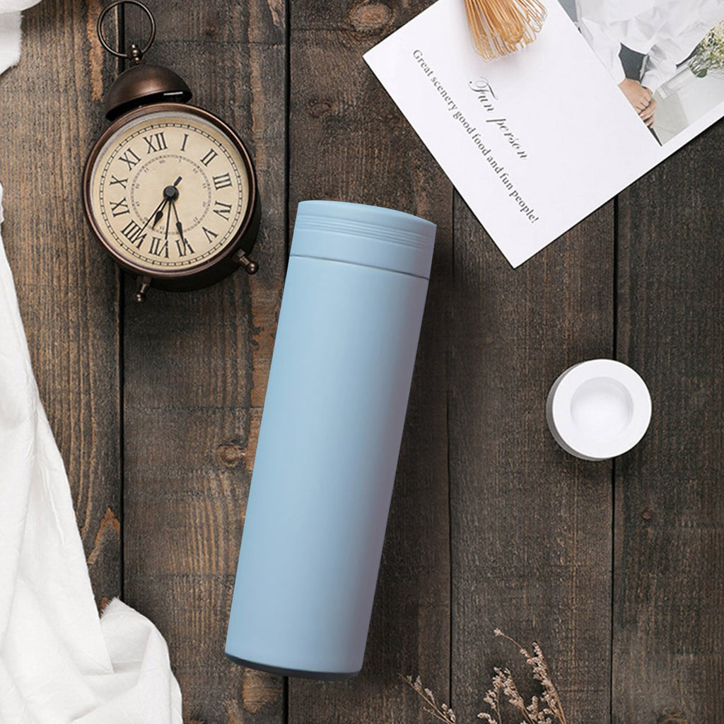 Stainless Steel Insulation Cup Cute Mini Portable Children Student Water Bottle Coffee Travel Mug LED Temperature Display Double Walled Vacuum Long Lasting Insulation M54A