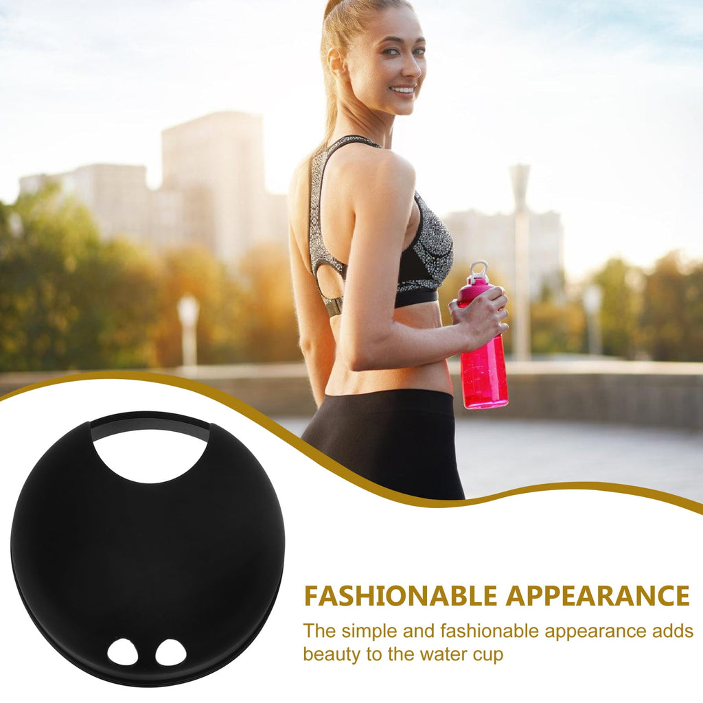 Masteelf 2pcs Splash Guarding Lid For Wide Mouth Bottle  Water Cup Anti-spill Intended Accessory Water Cup Lid Spill-proof Cap For Water Cup Compatible For Nalgene Easy Sipper M229Y