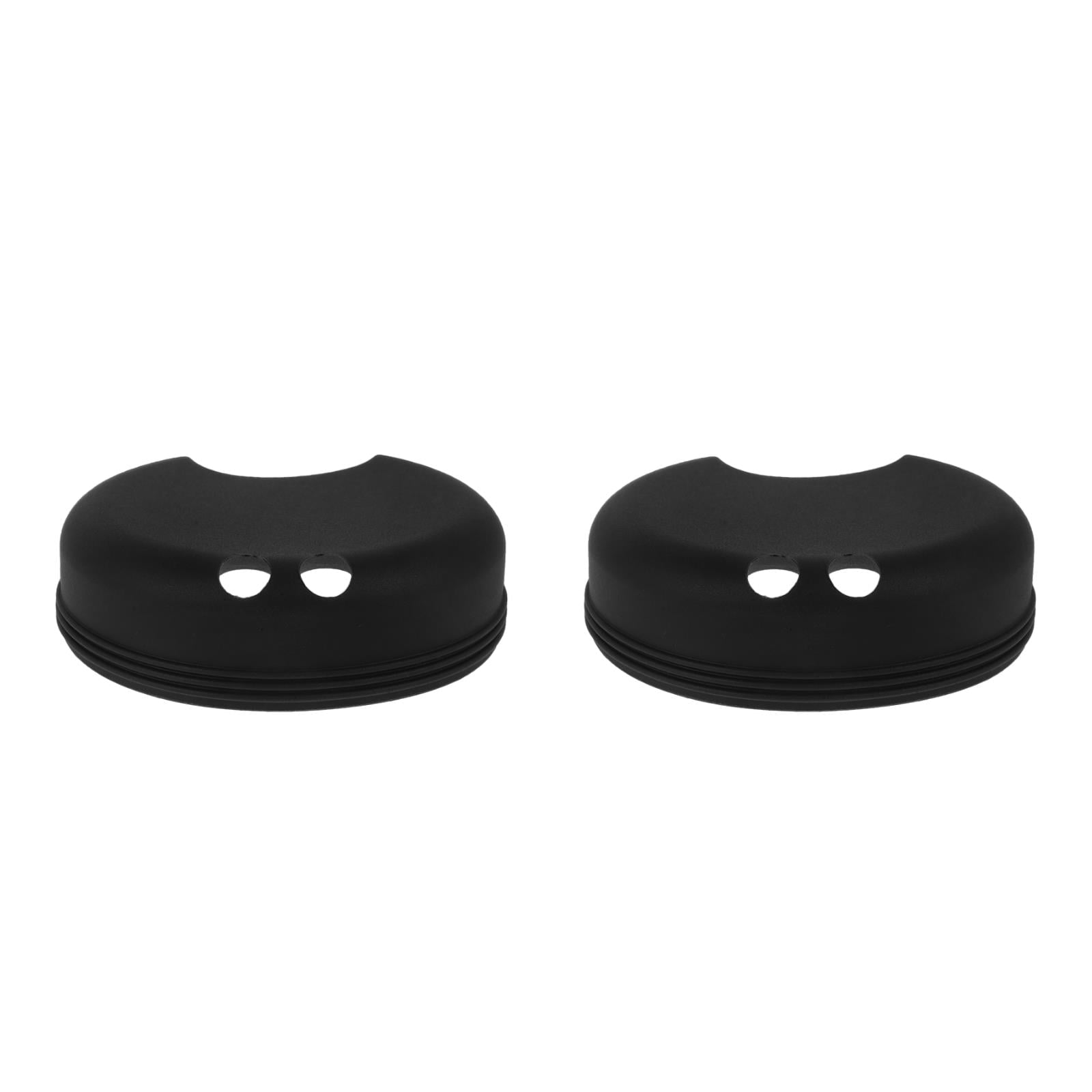 Masteelf 2pcs Splash Guarding Lid For Wide Mouth Bottle  Water Cup Anti-spill Intended Accessory Water Cup Lid Spill-proof Cap For Water Cup Compatible For Nalgene Easy Sipper M229Y