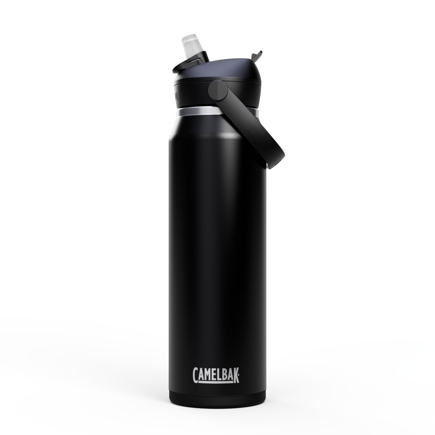 CamelBak Thrive™ Flip Straw Insulated Stainless Steel Water Bottle, 32oz , Black M323K