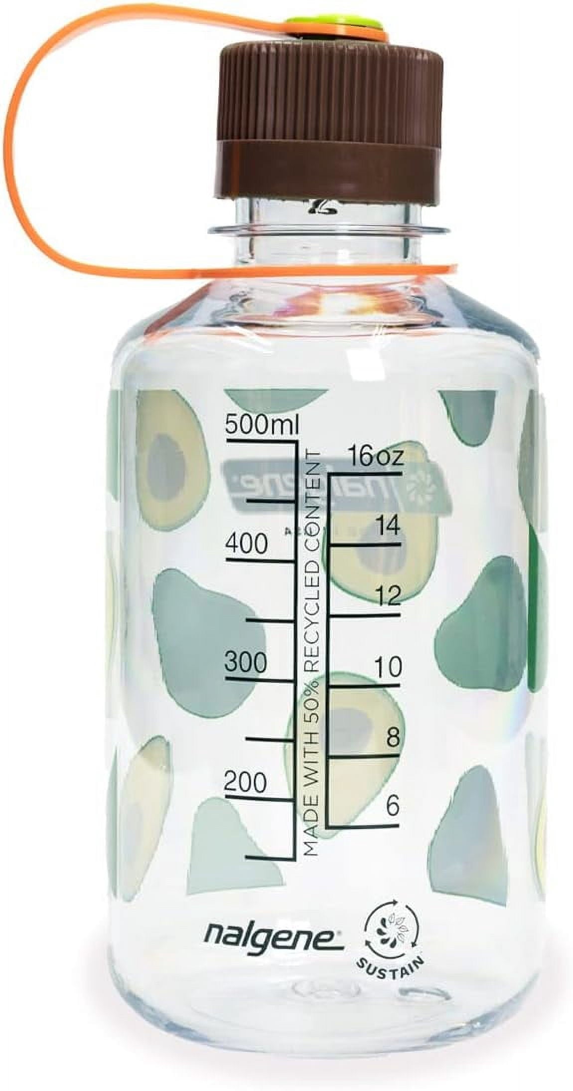Nalgene Sustain 16 oz. Narrow Mouth Water Bottle - Cornflower Blue M141L