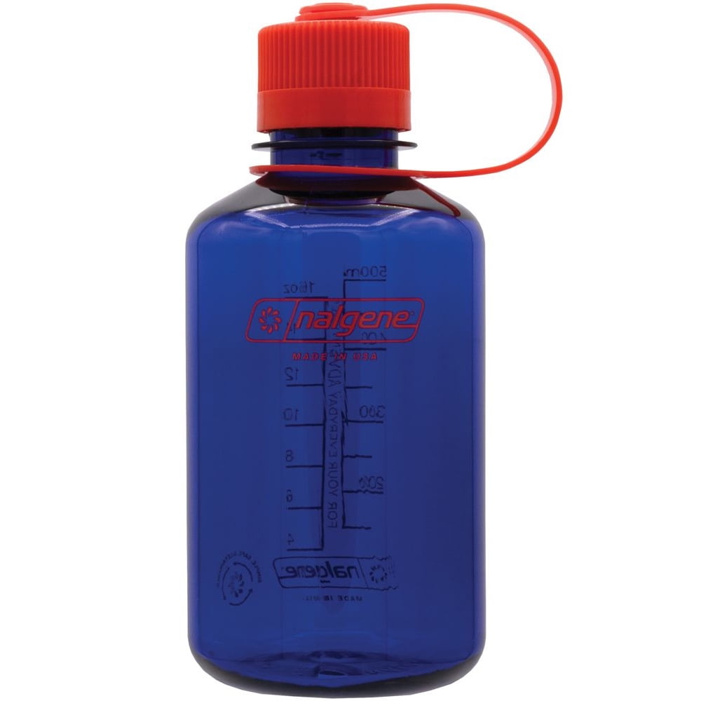 Nalgene Sustain 16 oz. Narrow Mouth Water Bottle - Cornflower Blue M141L
