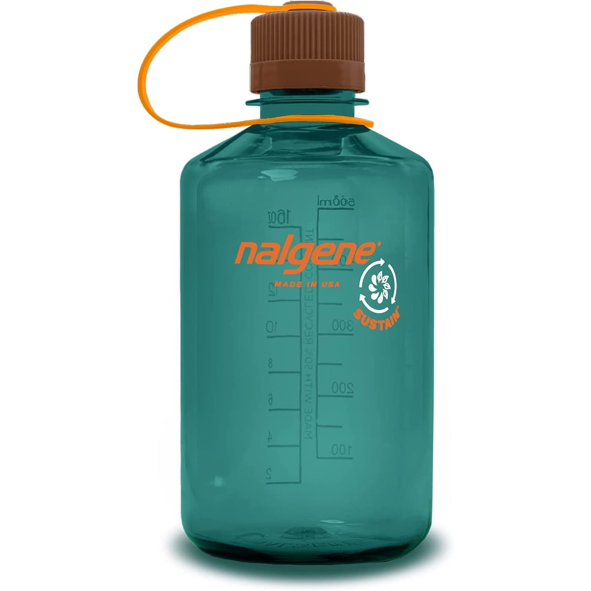 Nalgene Sustain 16 oz. Narrow Mouth Water Bottle - Cornflower Blue M141L