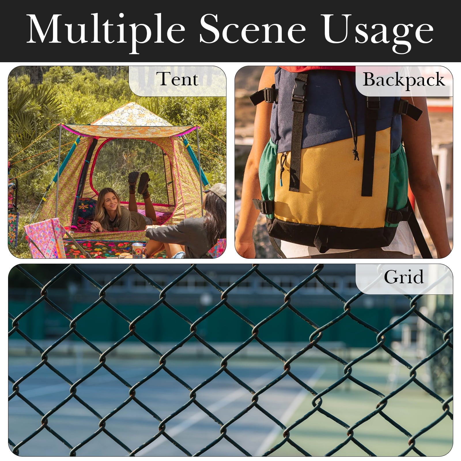 Linkidea 2 Pack Fence Hooks for Sport Water Bottle, Compatible with CamelBak Chute Mag Steel/Tritan 20/24/25/32/40/50oz, S Shaped Hook Hanger Magnetic Buckle for Outdoor Sports Camping M380X