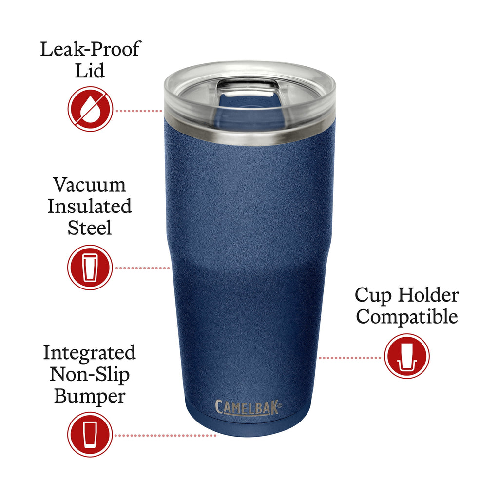 CamelBak Thrive™ Insulated Stainless Steel Tumbler, 20 oz, Navy M276A