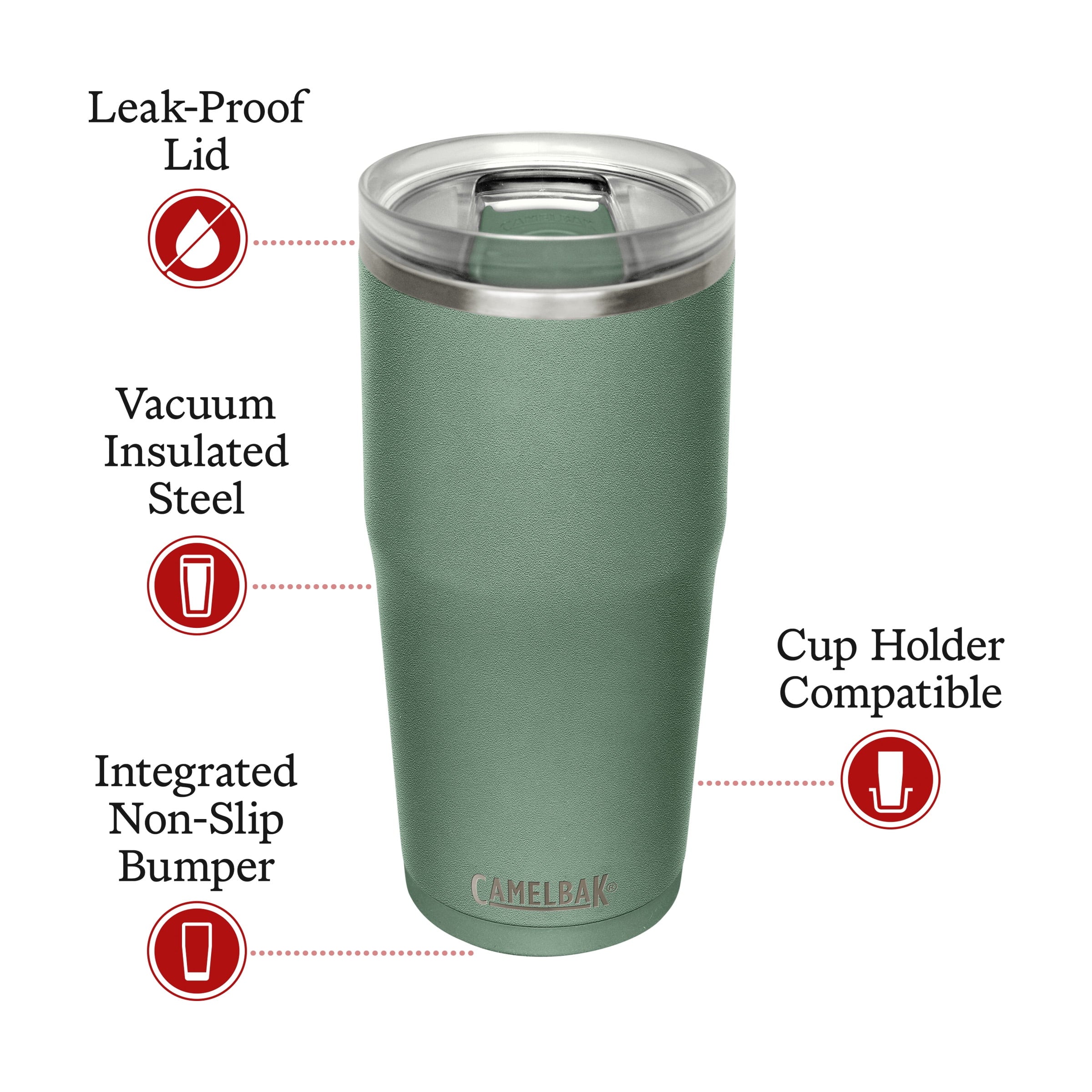 CamelBak Thrive™ Insulated Stainless Steel Tumbler, 20 oz, Navy M276A