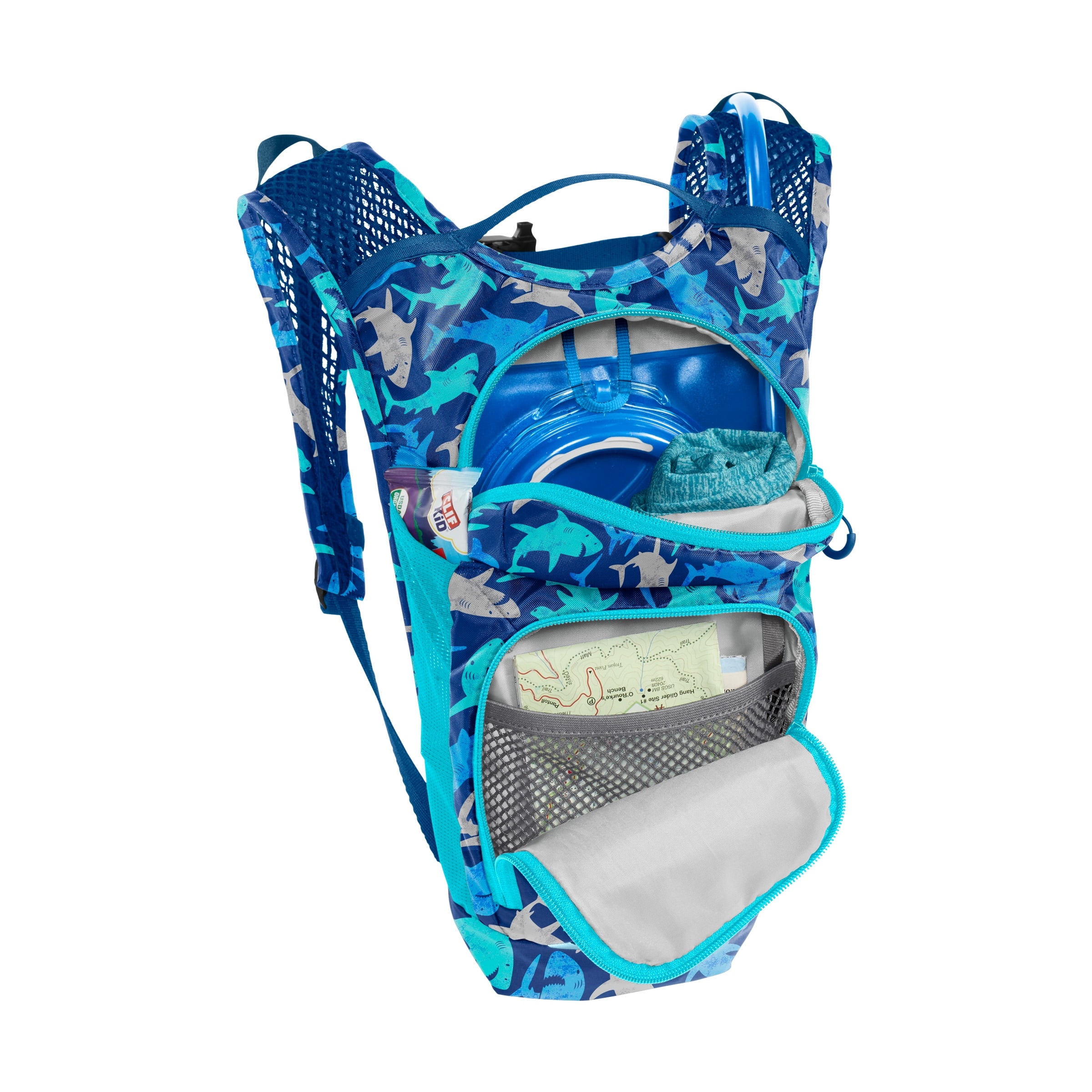 CamelBak Mini M.U.L.E.® 50 oz Hydration Pack, Sharks M250F