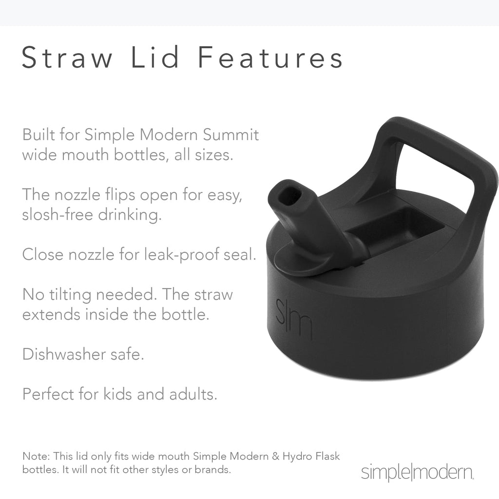 Simple Modern Disney 12oz Summit Kids Tritan Water Bottle with Straw Lid for Toddler - Dishwasher Safe Travel Tumbler - Disney: Mickey Retro M423E